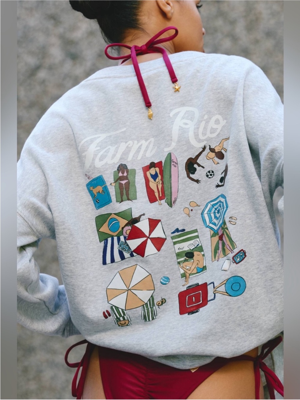 NWT Farm Rio x Antropologie
Grapic Sweatshirt